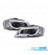 FAROS AUDI A3 8P 08-12 LUZ DIURNA TUBE LIGHT FONDO NEGRO