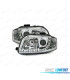 FAROS AUDI A3 8P 03-08 LUZ DIURNA LED FONDO CROMO