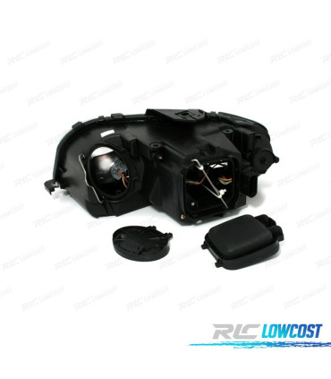 FAROS AUDI A3 8P 03-08 LUZ LED DIURNA FONDO CROMO