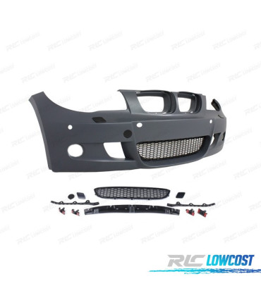 PARAGOLPES DELANTERO BMW E81 E87 E82 E88 04-11 LOOK M PDC SRA