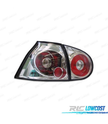 PILOTOS VOLKSWAGEN VW GOLF MK5 03-08 LOOK LEXUS CROMO