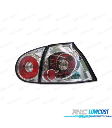 PILOTOS VOLKSWAGEN VW GOLF MK5 03-08 LOOK LEXUS CROMO
