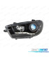 FAROS VOLKSWAGEN VW SCIROCCO 08-13 DRL NEGRO