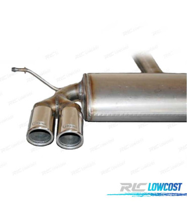 SILENCIOSO ESCAPE VOLKSWAGEN VW GOLF 5 5 PLUS 03-08 DOBLE CROMO