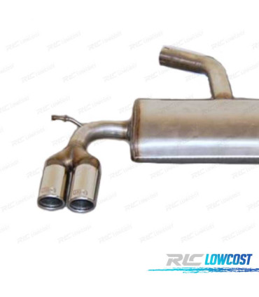 SILENCIOSO ESCAPE VOLKSWAGEN VW GOLF 6 08-13 CROMO