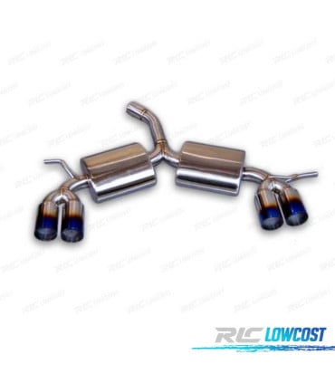 LINEA ESCAPE VOLKSWAGEN VW GOLF 6 1.4 AZUL QUEMADO