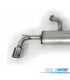 SILENCIOSO ESCAPE PARA VOLKSWAGEN VW GOLF 7 GTI 12-17 CROMO