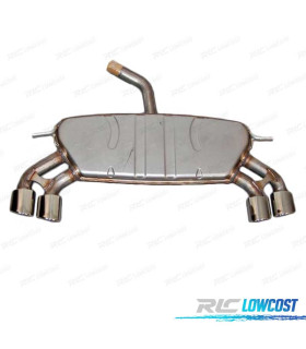 LINEA ESCAPE VOLKSWAGEN VW GOLF 7 LOOK R20 CROMO