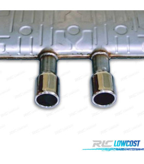 SILENCIOSO ESCAPE VOLKSWAGEN VW GOLF 7 7.5 R400 12-20 CROMO