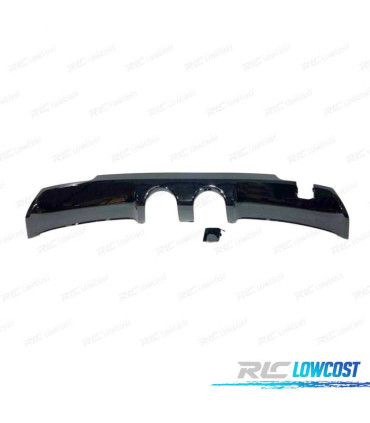 DIFUSOR VOLKSWAGEN VW GOLF 6 LOOK R20 NEGRO BRILLO