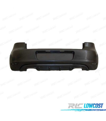 PARAGOLPES TRASERO VOLKSWAGEN VW GOLF 6 DOBLE SALIDA