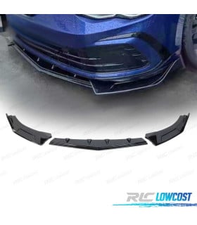SPOILER LIP VOLKSWAGEN VW GOLF 8 R LINE 20- NEGRO BRILLO