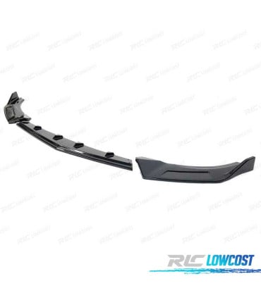 SPOILER LIP VOLKSWAGEN VW GOLF 8 R LINE 20- NEGRO BRILLO