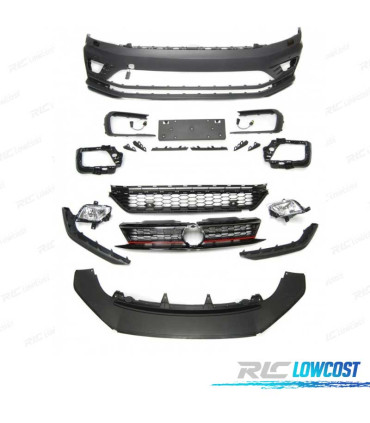 PARAGOLPES DELANTERO VOLKSWAGEN VW JETTA 15- + NIEBLAS LOOK GLI