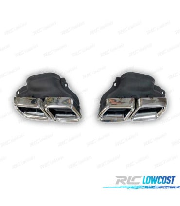 COLAS ESCAPE MERCEDES CLASE E W212 14-15 CROMO