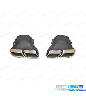 COLAS ESCAPE MERCEDES CLASE E W213 E63 16-19 CROMO