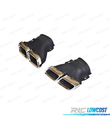 COLAS ESCAPE MERCEDES CLASE E W213 E63 16-19 CROMO