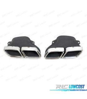 COLAS ESCAPE PARA MERCEDES CLASE GLC X253 CROMO