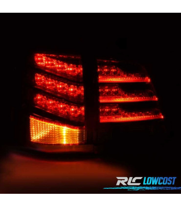 PILOTOS LED TOYOTA LAND CRUISER FJ200 07-08 ROJO AHUMADO
