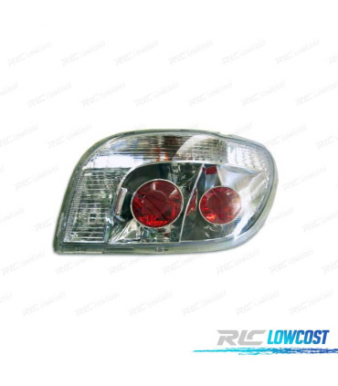 PILOTOS PARA TOYOTA YARIS 98- FONDO CROMO