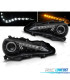 FAROS XENON TOYOTA GT 86 12-16 OJOS DE ANGEL FONDO NEGRO