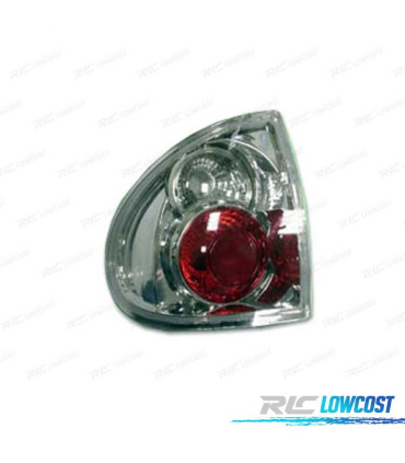 PILOTOS RENAULT LAGUNA 95-01 LOOK LEXUS FONDO CROMO