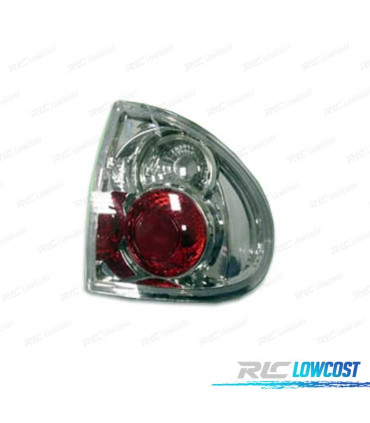 PILOTOS RENAULT LAGUNA 95-01 LOOK LEXUS FONDO CROMO