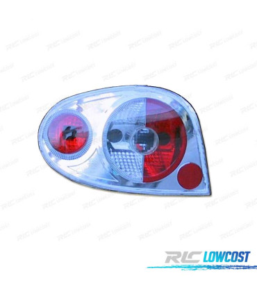 PILOTOS RENAULT MEGANE COUPE 99-02 LOOK LEXUS FONDO CROMO