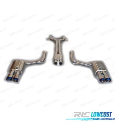 LINEA ESCAPE PORSCHE PANAMERA 3.8 12-16 AZUL QUEMADO