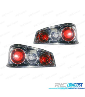 PILOTOS PEUGEOT 106 I 91-95 LOOK LEXUS CROMO