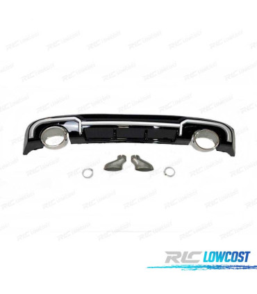 DIFUSOR AUDI A3 SPORTBACK 16- LOOK RS3 + COLAS ESCAPE