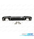 DIFUSOR AUDI A3 8V SPORTBACK S LINE 16-20 LOOK RS3 + COLAS ESCAPE