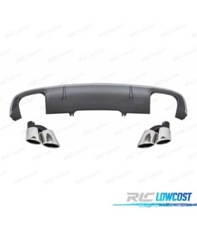 DIFUSOR AUDI A4 SEDAN AVANT 16- S LINE + COLAS ESCAPE