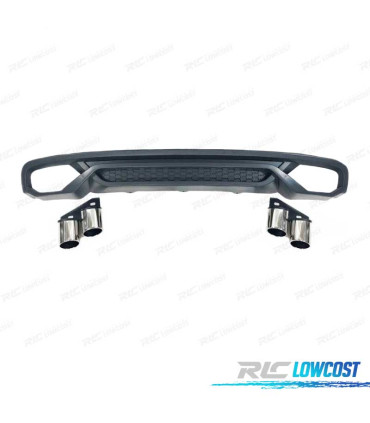 DIFUSOR AUDI A4 B8 SEDAN AVANT 13-15 + COLAS ESCAPE