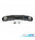 DIFUSOR AUDI A4 B9 S LINE 16- LOOK RS4 NEGRO BRILLO