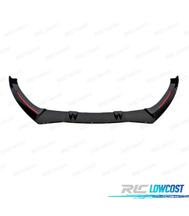 SPOILER LIP AUDI TT 8J RS 06-14 NEGRO