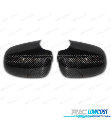 CARCASA ESPEJOS AUDI A4 02-05 CARBONO