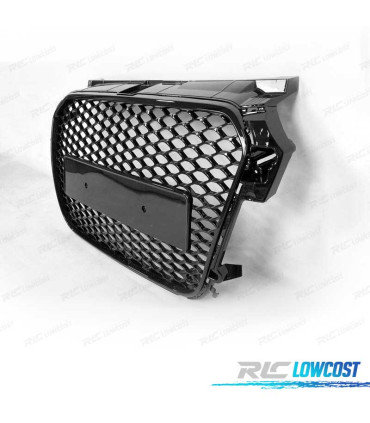 PARRILLA AUDI A1 12-15 LOOK RS1 NEGRO