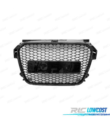 PARRILLA AUDI A1 12-15 LOOK RS1 NEGRO