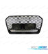 PARRILLA AUDI A6 16- LOOK RS6 II NEGRO