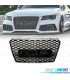 PARRILLA AUDI A7 11-14 LOOK RS7 NEGRO CROMO