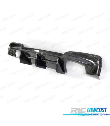 DIFUSOR BMW E82 E88 1M 06-13 CARBONO