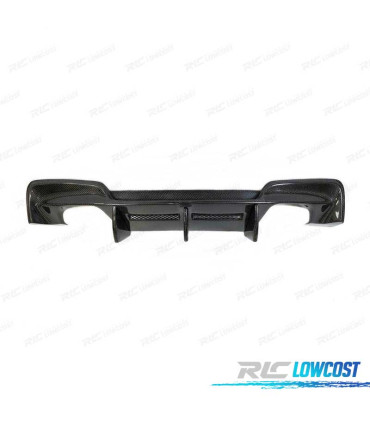 DIFUSOR BMW E82 E88 1M 06-13 CARBONO