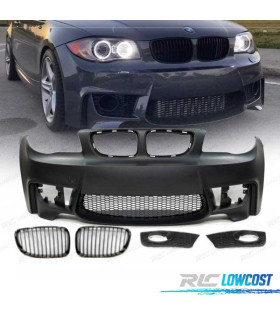 PARAGOLPES DELANTERO BMW E81 E82 E87 E88 LOOK 1M + PARRILLAS