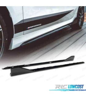 TALONERAS BMW F40 19- LOOK M PERFORMANCE NEGRO BRILLO