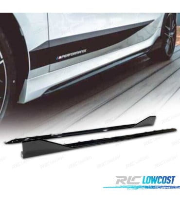 TALONERAS BMW F40 19- LOOK M PERFORMANCE NEGRO BRILLO