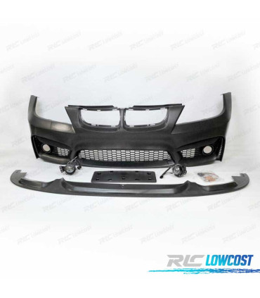 PARAGOLPES DELANTERO BMW E90 E91 LCI 08-12 LOOK M4 + SPOILER LIP