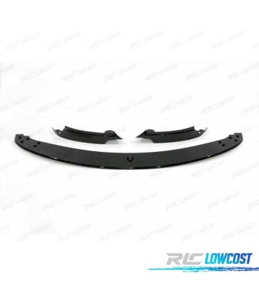 SPOILER LIP BMW E90 E91 E92 E93 05-09 LOOK M3 NEGRO BRILLO