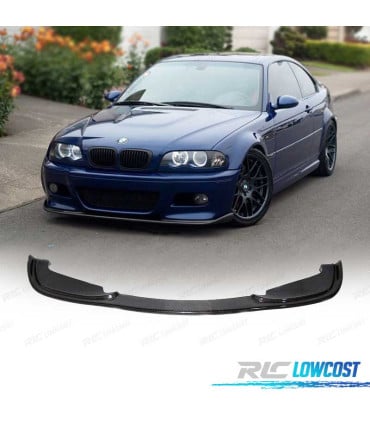 SPOILER LIP BMW E46 98-07 LOOK M3 CARBONO