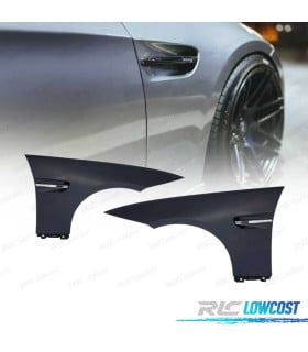 KIT 2 ALETAS BMW E92 E93 06-14 LOOK M3 + INTERMITENTES LED
